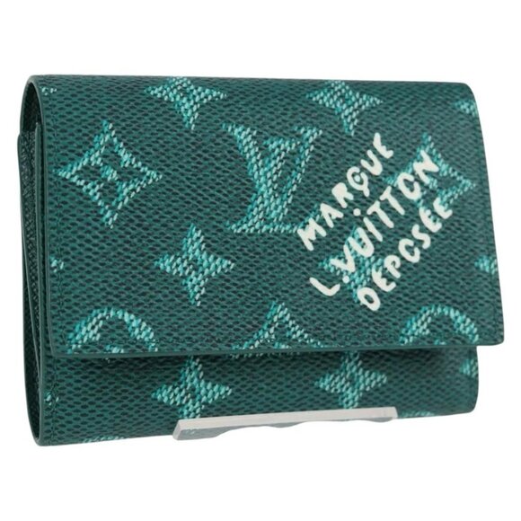 LOUIS VUITTON Monogram My Heritage Victor Wallet Green - Picture 1 of 14